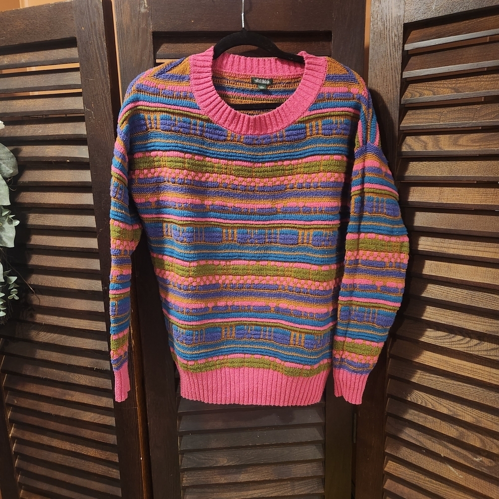 Wild Fable Multicolor Striped Sweater